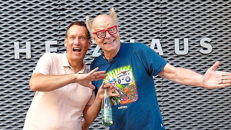J&ouml;rg Kaiser (l.) und Atze Bauer kennen und erg&auml;nzen sich seit 20 Jahren.