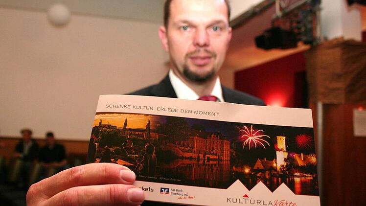 Jürgen Fleischmann, Vorsitzender des Vereins Kultürla, hatte die Idee zur Kulturkarte. Foto: Evi Seeger