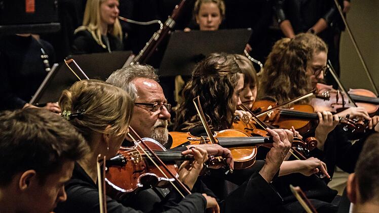 Impressionen vom Weihnachtskonzert des Coburger Gymnasiums Albertinum in der MorizkircheFoto: Jochen Berger