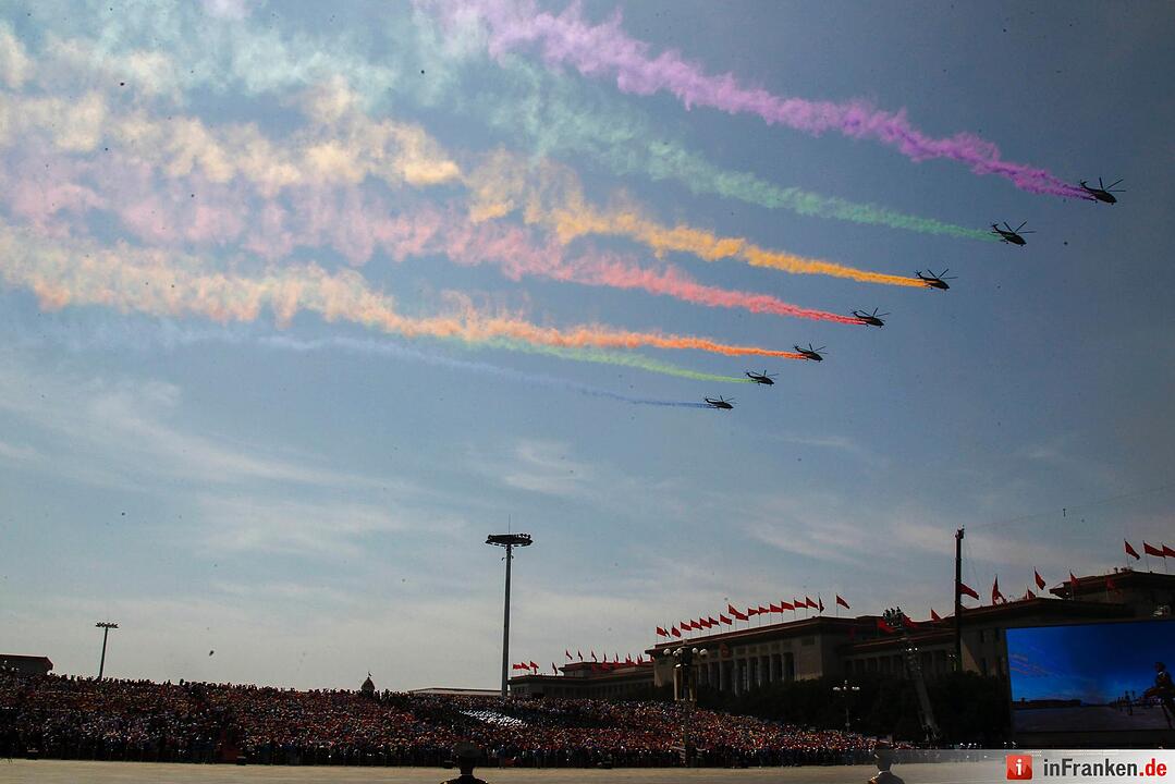 Militärparade in China