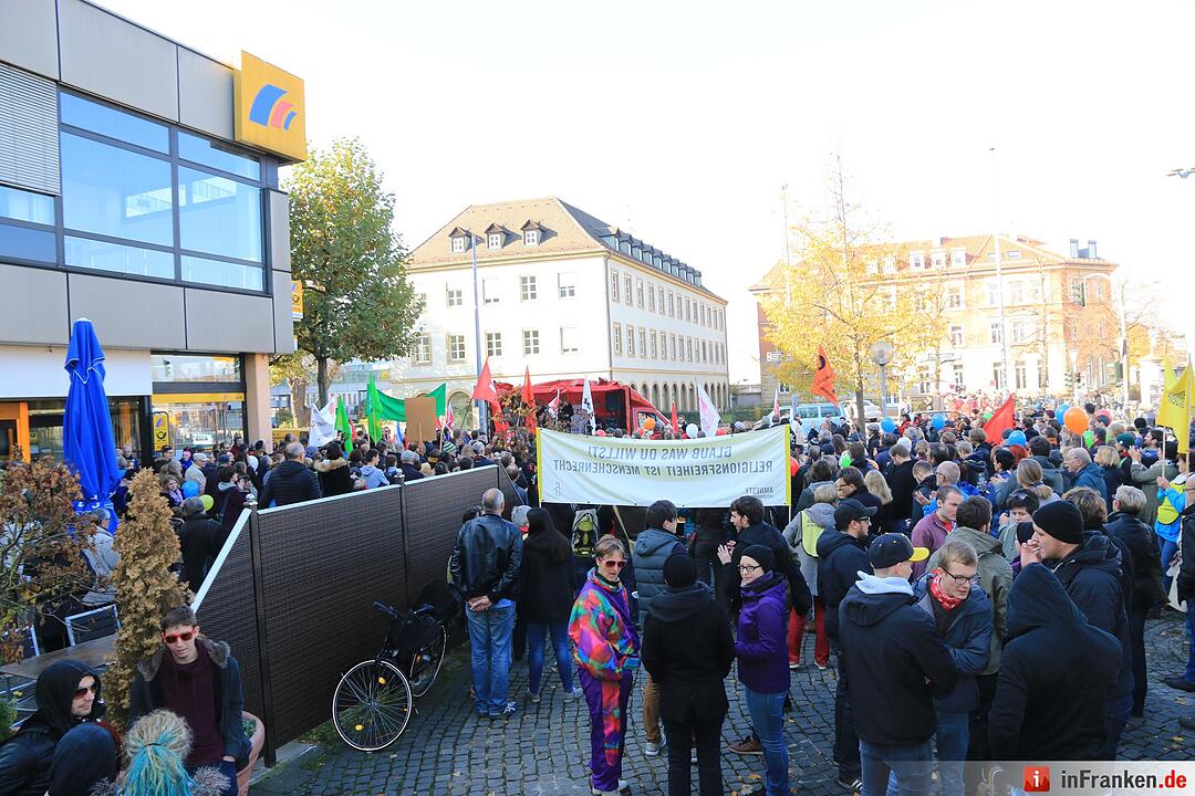 Zwei Demos in Bamberg