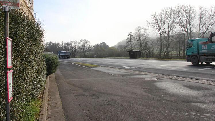 Das Überqueren der B 279 in Todtenweisach soll weniger gefährlich werden. Foto: Ralf Kestel