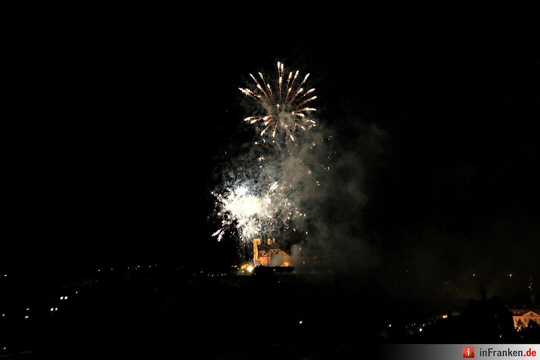 Sandkerwa-Feuerwerk in Bamberg