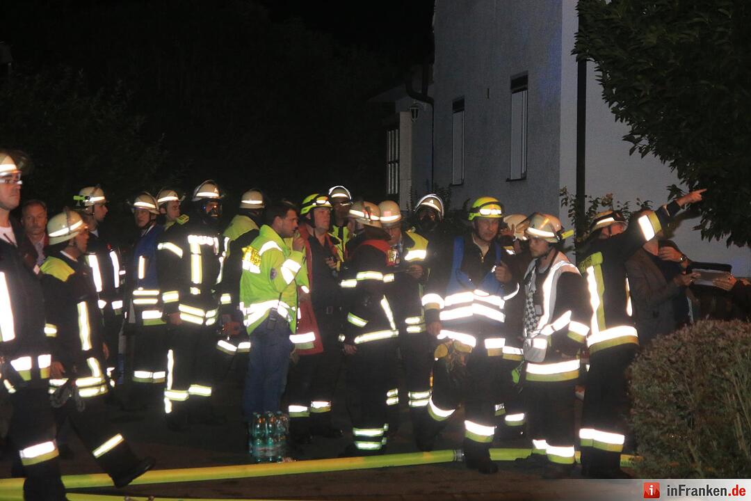 Brand in Mehrfamilienhaus in Memmelsdorf