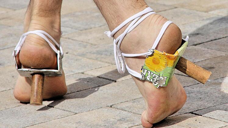 High Heels Marke Eigenbau ...Foto: Dieter Britz