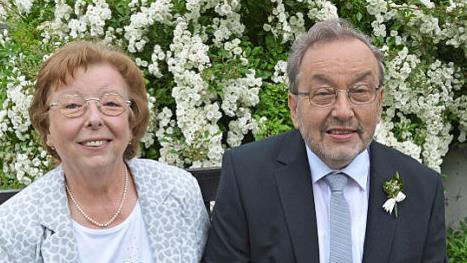 Marianne und Wolfgang feierten Goldene Hochzeit. Foto: Annette Sch&auml;fer