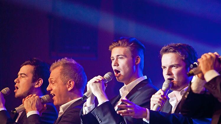 Impressionen vom Gastspiel der "12 Tenors" in Coburg.Foto: Jochen Berger
