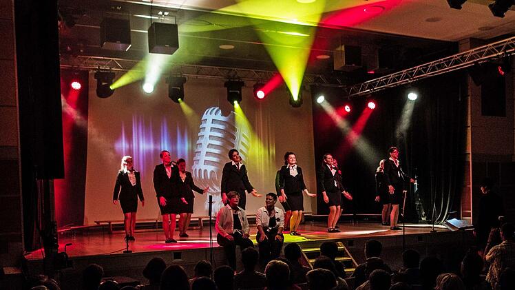 Impressionen von der Show-Gala des Vocalensembles Coburg unter der Leitung von Steffi Berg in Bad RodachFoto: Jochen Berger