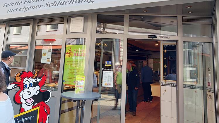 Metzger macht neue Filiale in Bad Kissingen auf - und erlebt große Überraschung