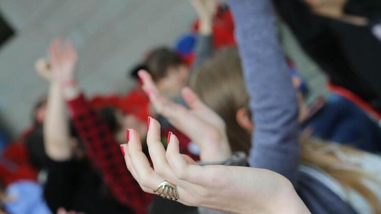 Nöth war Gast beim Planspiel "Der Landtag sind wir! " am Herder-Gymnasium in Forchheim.