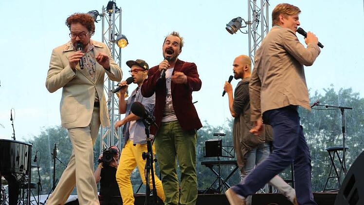 Spaß an einem Sommerabend mit Viva Voce Foto: Barbara Herbst