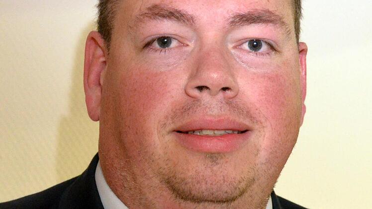 Der auf der Kommandanten-Dienstversammlung in Euerdorf neu gewählte Sprecher Alexander Marx, der Kommandant der Feuerwehr von Gauaschach ist.