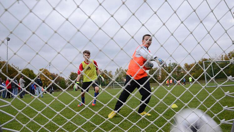 Erstklassige Bedingungen finden die Talente aus der Region im neuen DFB-Stützpunkt in Münnerstadt vor. Foto: Jürgen Schmitt