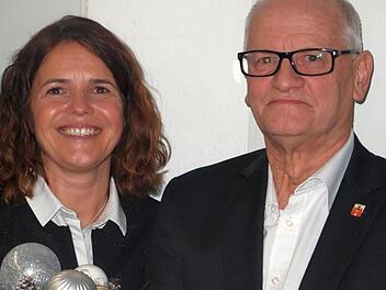 Marina Wiesend übergab ihr Amt an Wolfgang Speyer.  Foto: Klaus Werner