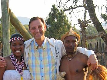 Der  Bamberger Hans-Wolfgang Graf brachte das Bild von  einer seiner früheren Reisen nach Südafrika mit. Foto:  privat