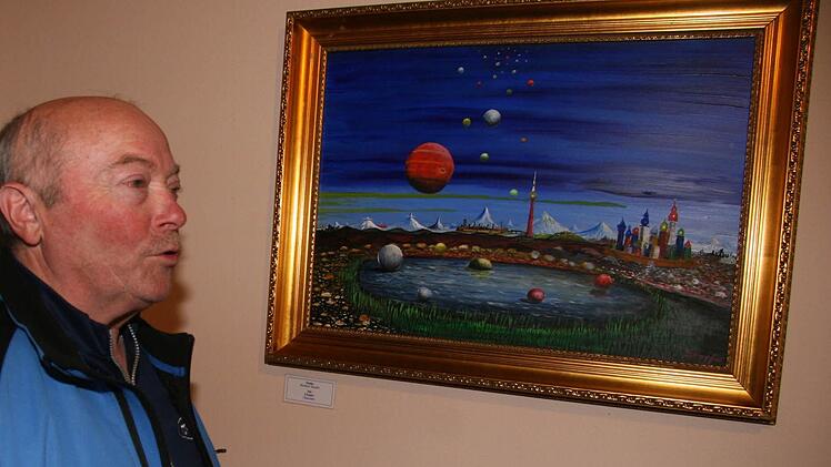 Manfred Stopfer hat ein Faible für Utopien aller Art. Fotos: Sonja Adam