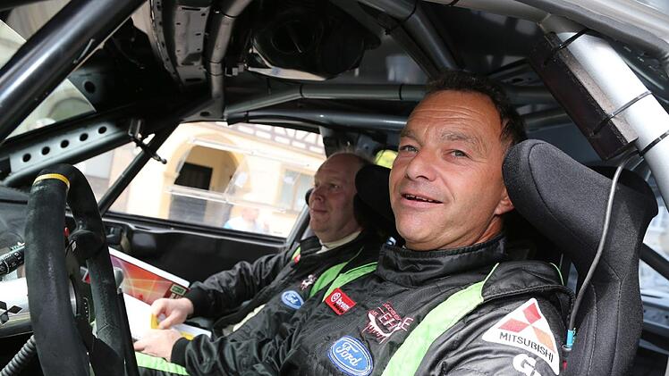 Die Vorjahressieger Rudi Reindl und Michael Ehrle starten in Ebern im ehemaligen WM-Mitsubishi von Tommi M&auml;kinen.