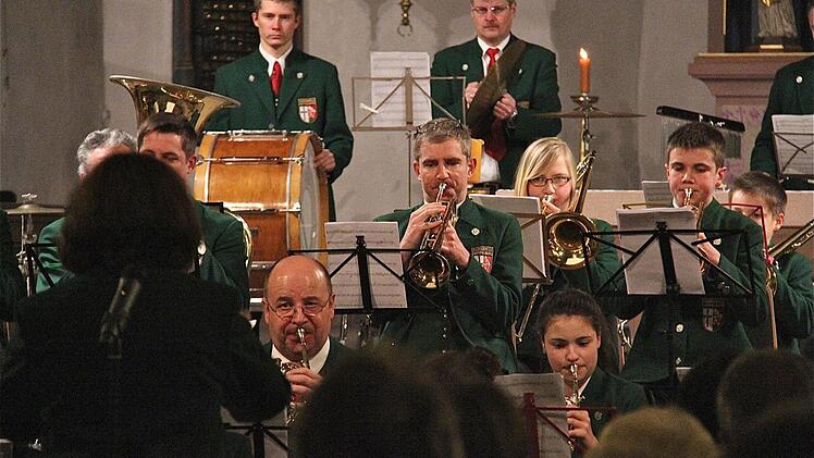 Hauptorchester der Stadtkapelle.