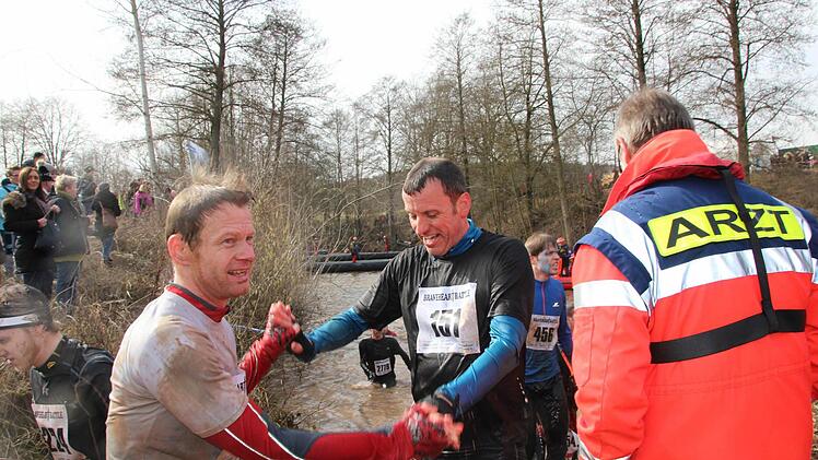 Einsatzkräfte beim Braveheart Battle. Foto: Heike Beudert