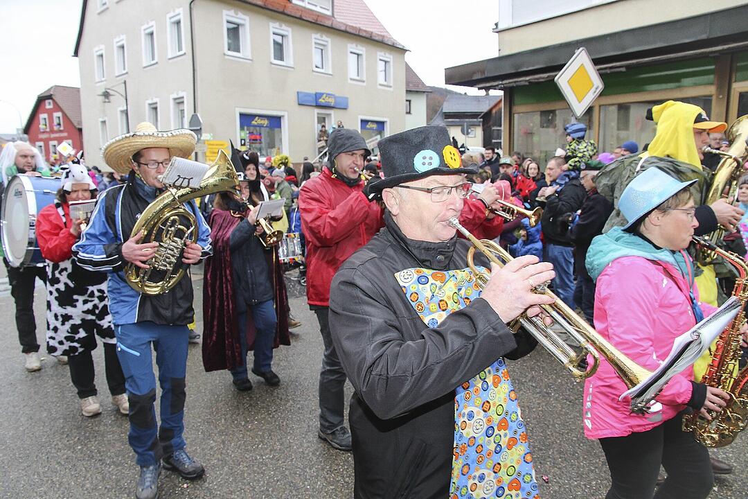 Großer Faschingsumzug  zum Stadtsteinacher Marktplatz