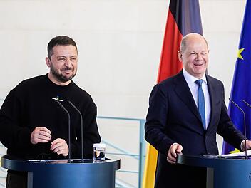 Selenskyj und Scholz