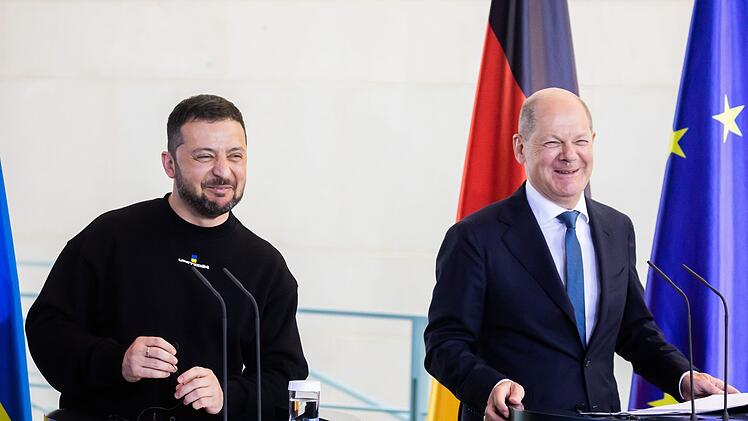 Selenskyj und Scholz