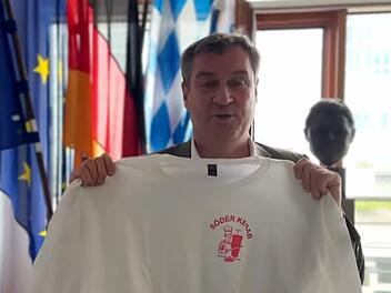 Söder lädt zum Döner-Essen