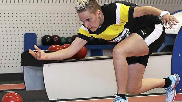 Zum Saisonauftakt in der Bundesliga war Sina Bei&szlig;er mit 614 Holz die Tagesbeste. Foto: sportpress