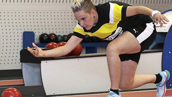 Zum Saisonauftakt in der Bundesliga war Sina Bei&szlig;er mit 614 Holz die Tagesbeste. Foto: sportpress