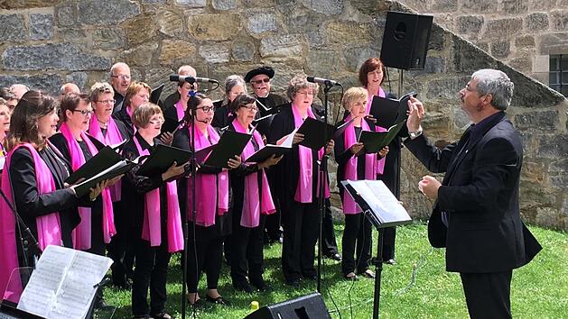 Der SMS-Chor  Foto: Jochen Berger/Archiv