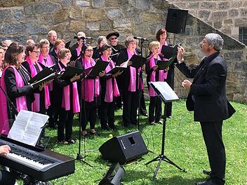 Der SMS-Chor  Foto: Jochen Berger/Archiv