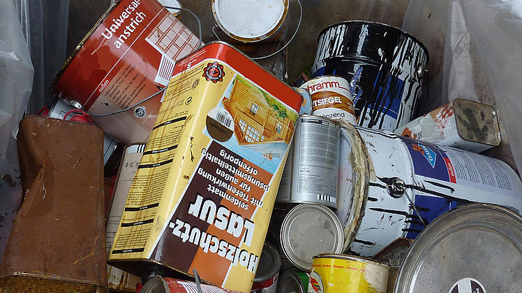 Ein Sammelfahrzeug wird ab Samstag (11. September 2021) "Problemabfall" im Landkreis Bamberg abholen.