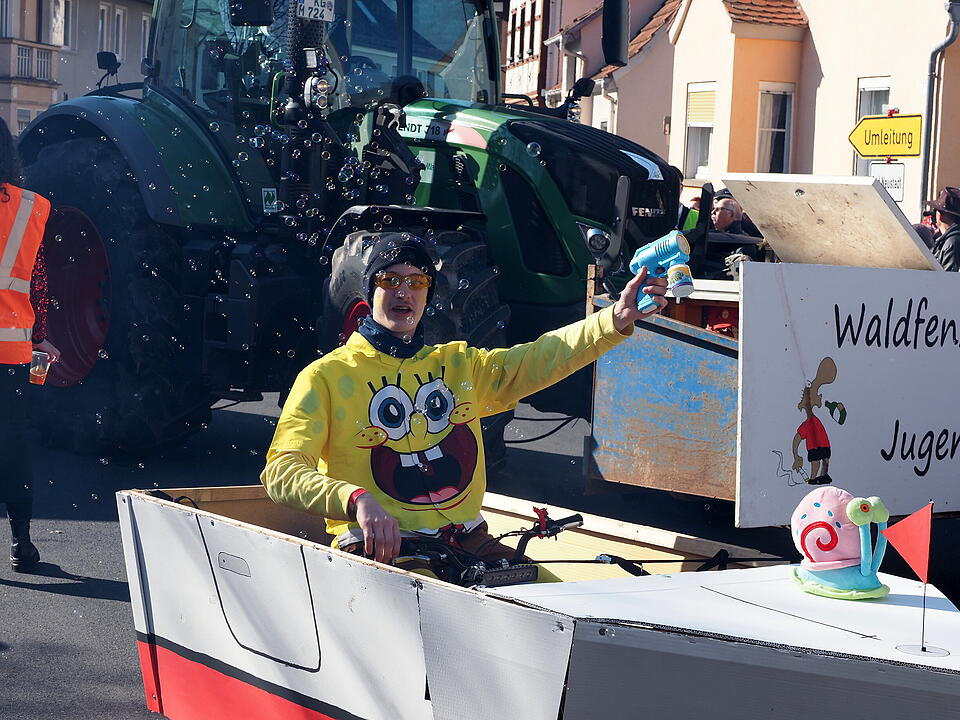Buntes Faschingstreiben in Unterfranken!