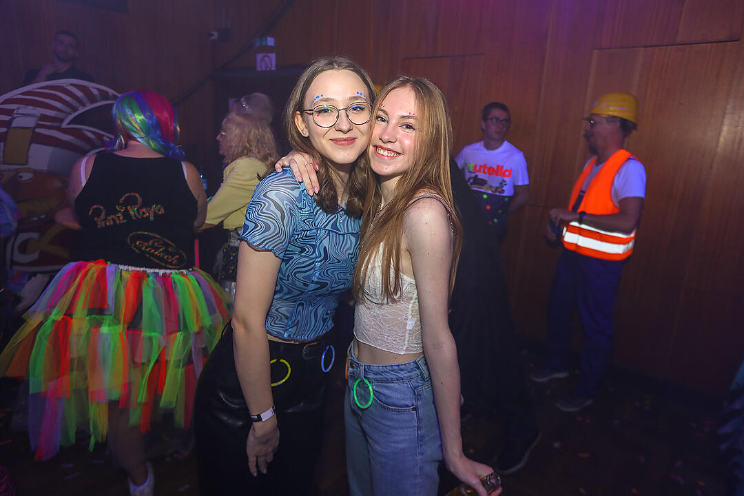 Beste Partystimmung in der Stadthalle