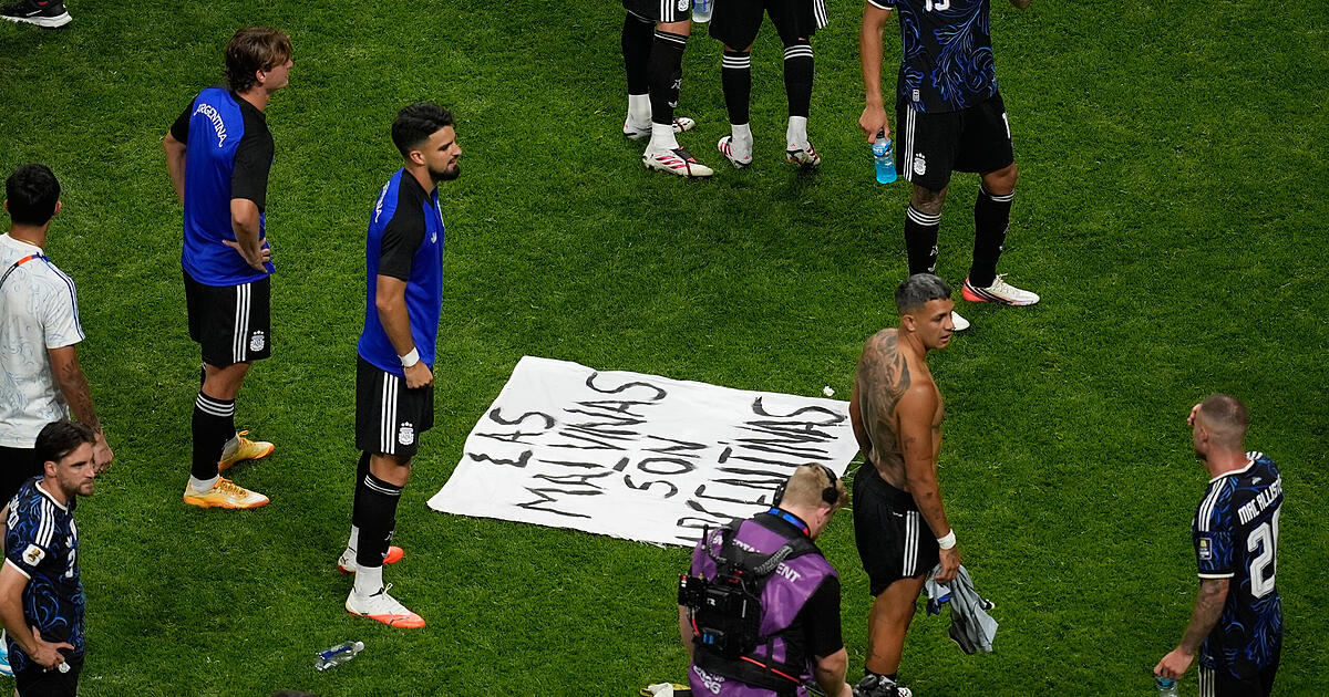 After triumph over England: Argentina stars cause World Cup scandal