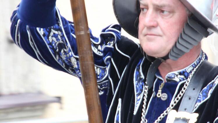 Historischer Festzug durch Kronach. Foto: Marco Meißner