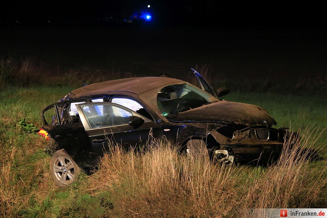 Unfall mit vier Verletzten bei Ebensfeld