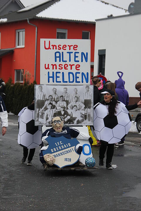 Faschingsumzug in Oberhaid