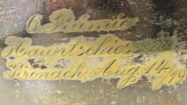 Die Gravur beinhaltet die Jahreszahlen 1914 und 1919. Foto: Marco Meißner