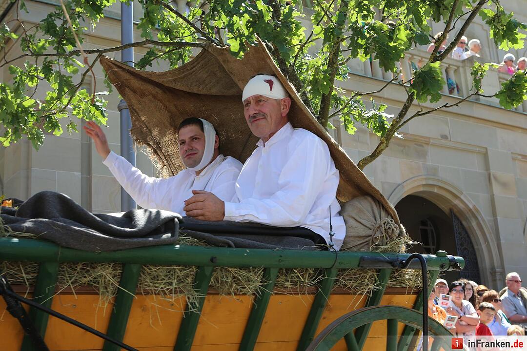 Rakoczyfest in Bad Kissingen mit Umzug; Foto: Barbara Herbst