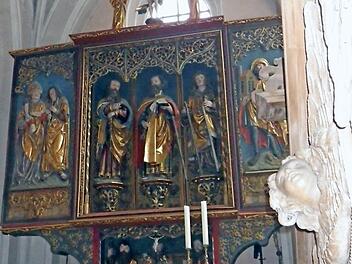 Der Veit-Sto&szlig;-Alter in der Brucker Kirche Foto: Klaus-Peter G&auml;belein