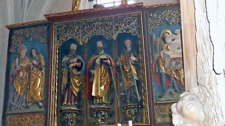 Der Veit-Sto&szlig;-Alter in der Brucker Kirche Foto: Klaus-Peter G&auml;belein