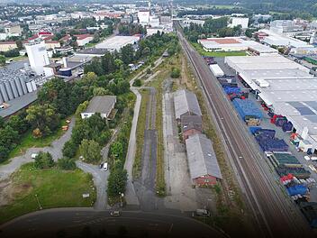 Das ehemalige Güterbahnhofsgelände ist an den Freistaat verkauft. Jetzt steht dem Campus nichts mehr im Weg. Foto: Archiv/Stadt Kulmbach