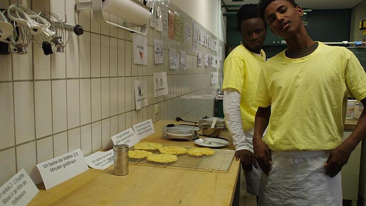 Unterricht für die unbegleiteten Jugendlichen. Foto: Marco Meißner