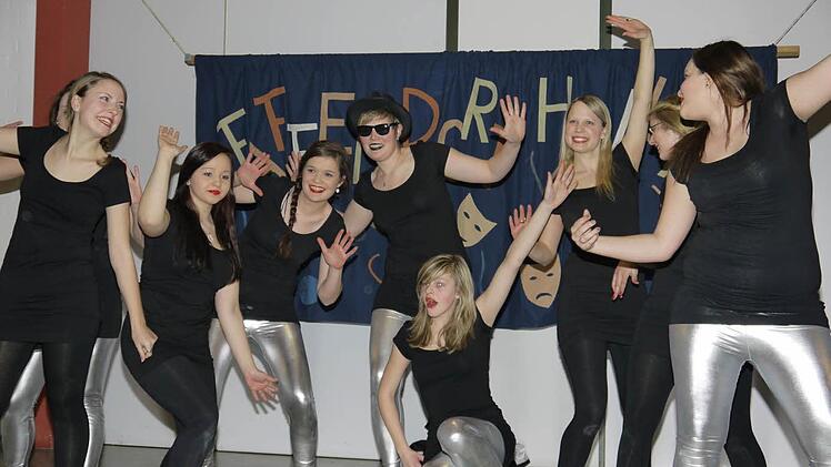 ... und bei ihrem Showtanz.