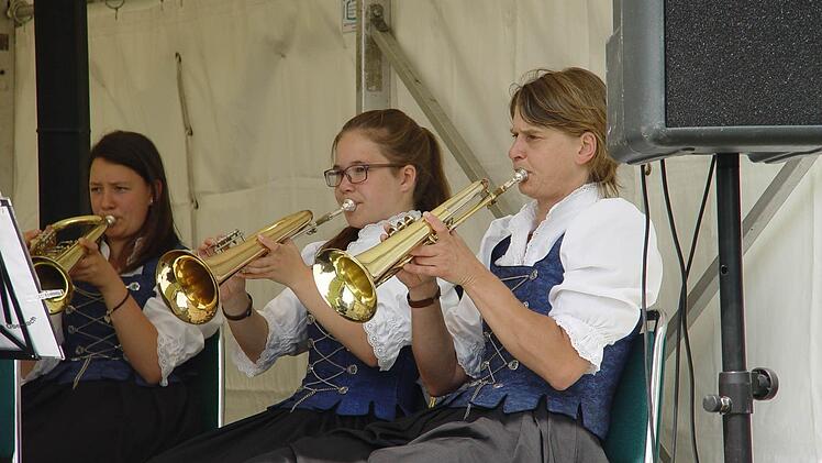 Blaskapelle Oberbach. Foto: Brigitta Kempe-Wolf