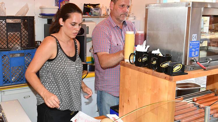 Stets für die Kundschaft im Einsatz: Familie Goldmann.Foto: Ronald Rinklef