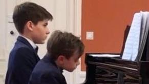 Luca Tchkonia und Nikoloz Shurghaia