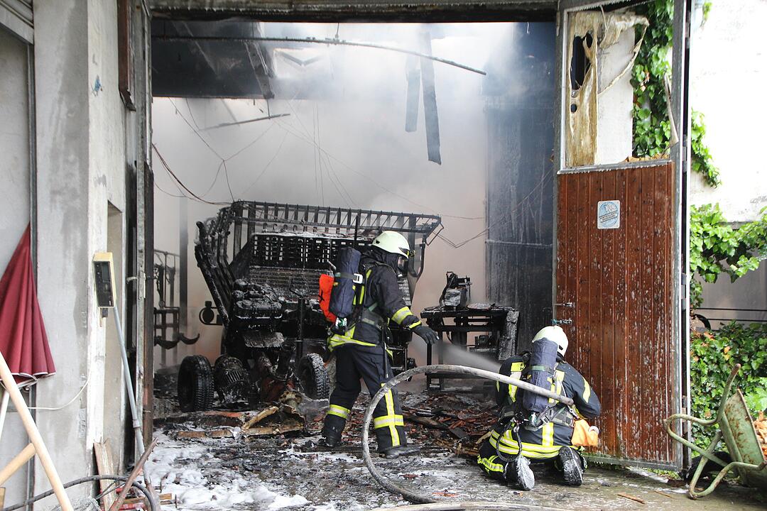 Großbrand im Kreis Erlangen-Höchstadt
