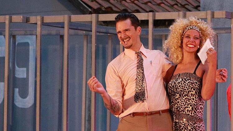 Die Musical Comedy "Blues Brothers in Prison" feierte Premiere auf der Waldbühne Heldritt.Foto: Jochen Berger